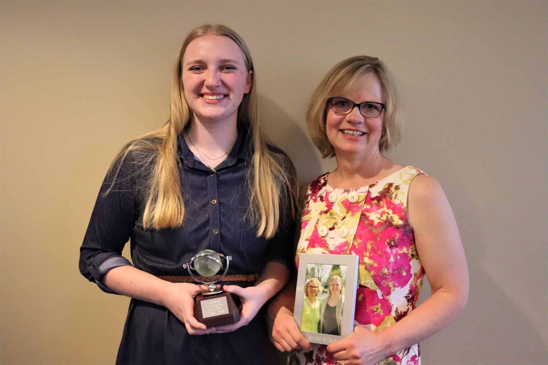 Lillian Meier and Pam Bowe